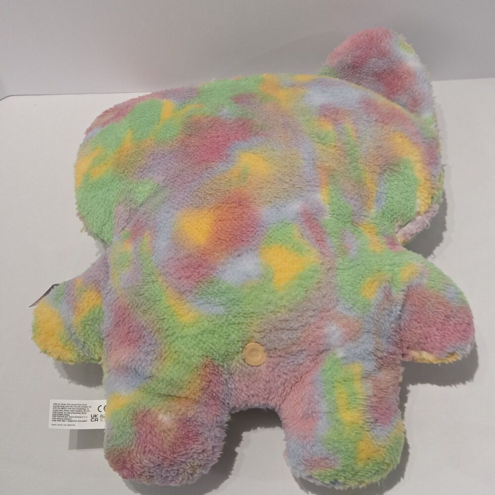 Fuggler Bigg Fugg Screech 18” Funny Ugly Monster Multi Color Tie Dye Large Plush - Picture 5 of 6
